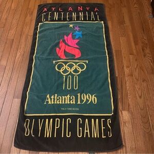 Vintage 1996 Atlanta Centennial Olympic Games Towel